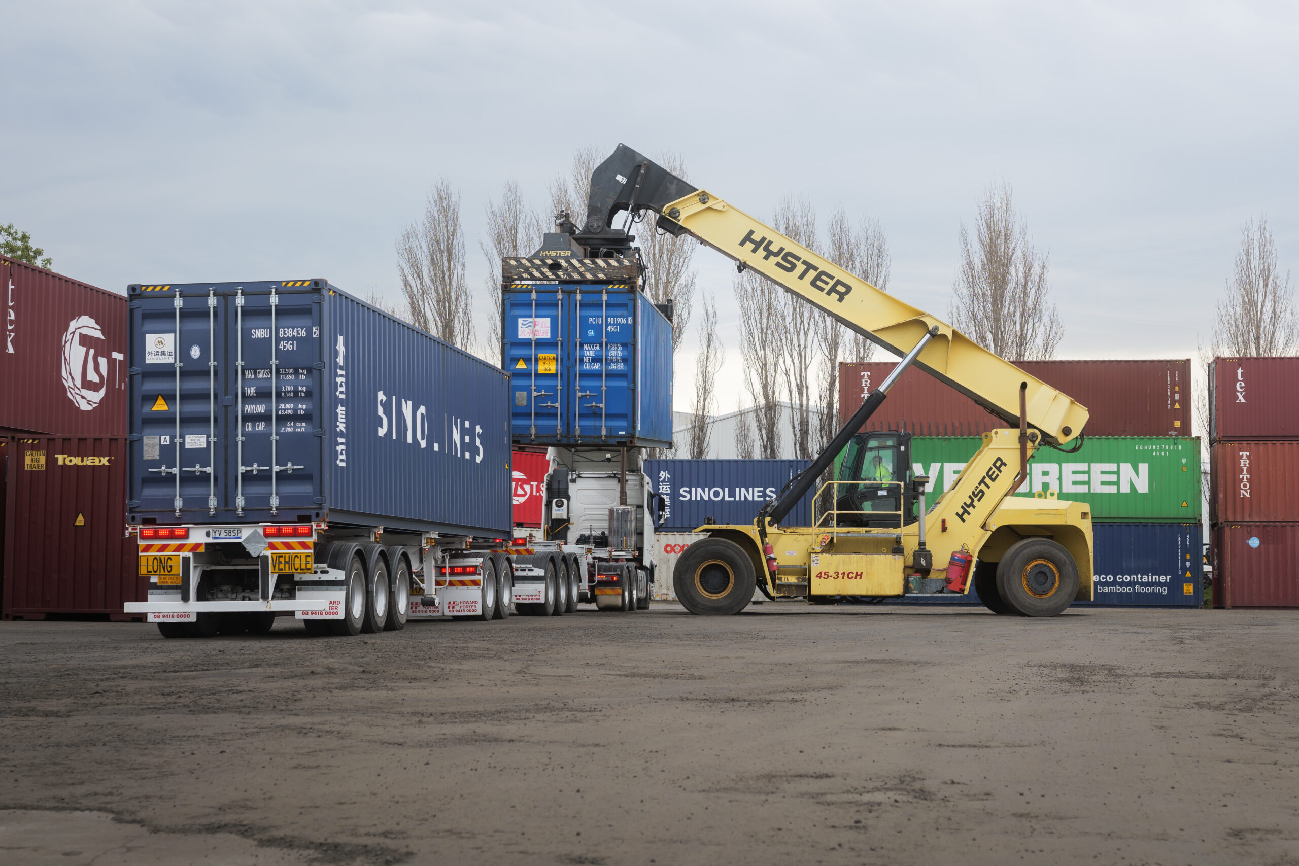 SKEL Trailer Container Transport - Core Logistics