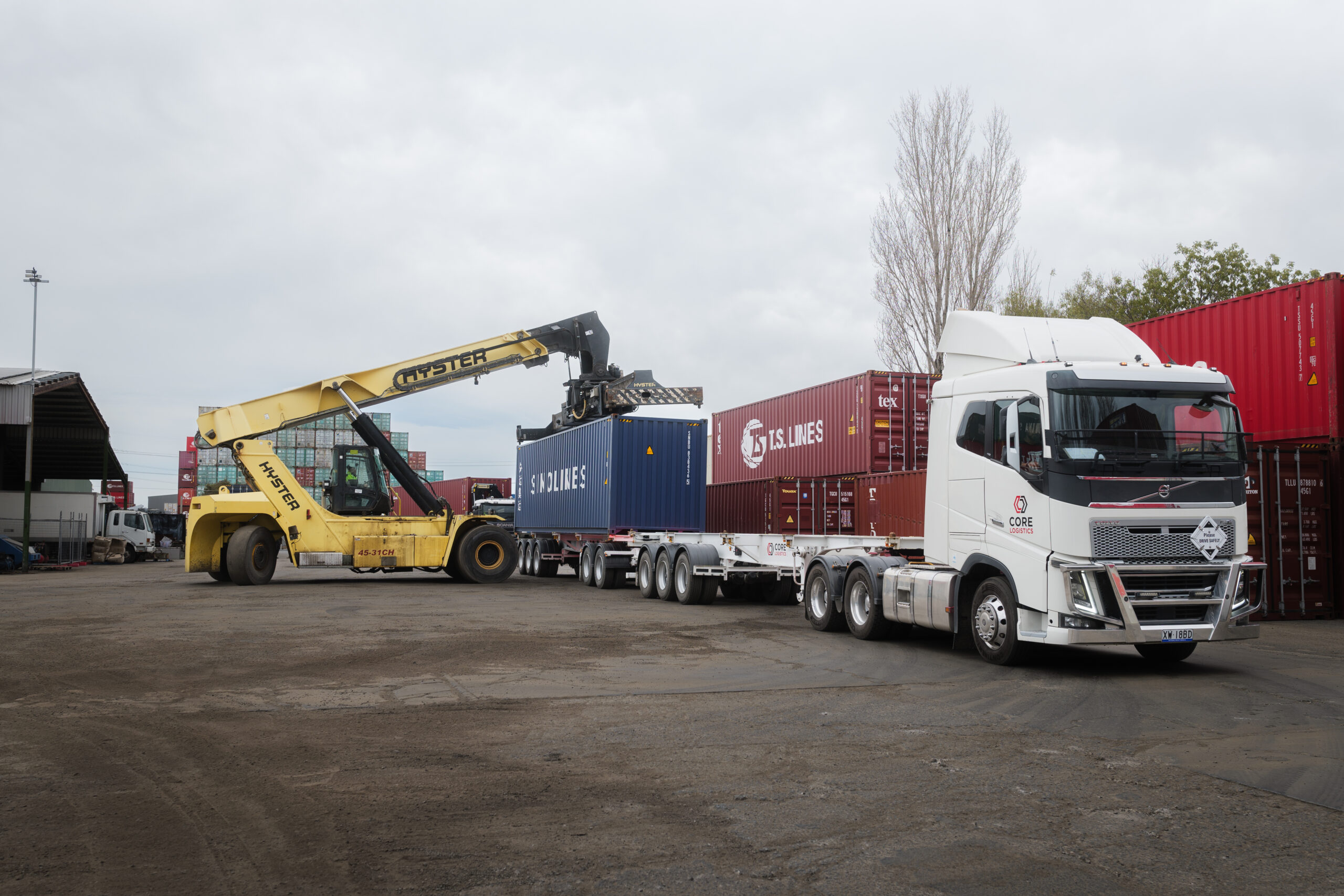 Import and Export Cartage - Core Logistics